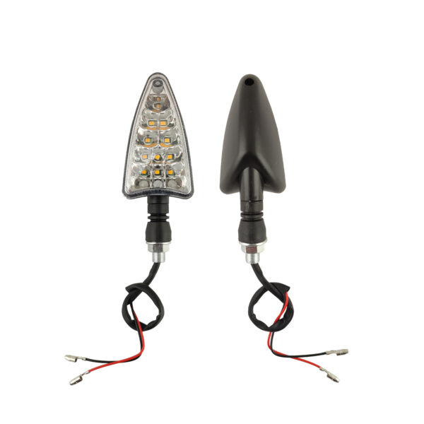 GUIA DIRECCIONAL POSTERIOR LED I/D LUNA TRANSPARENTE LUZ AMARILLA ZXD-49