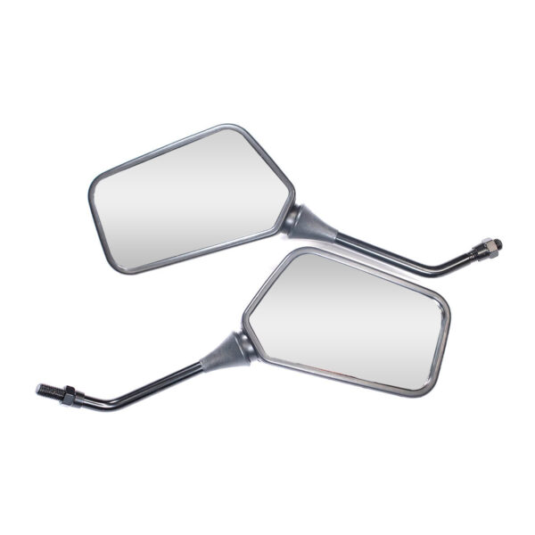 ESPEJO I/D ROSCA DERECHA/PAR/NEGRO/10MM/RECTANGULAR