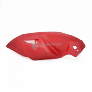 PLASTICO LATERAL MASCARILLA IZQ. ROJO
