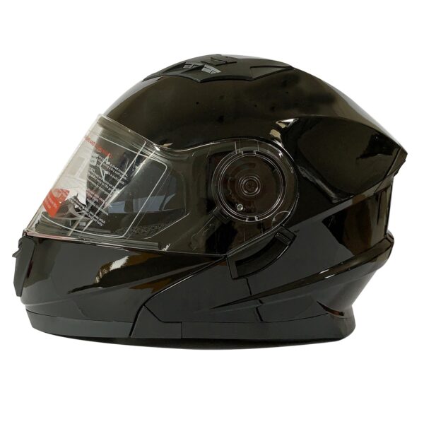 CASCO CONVERTIBLE JH901 NEGRO BRILLANTE TALLA M