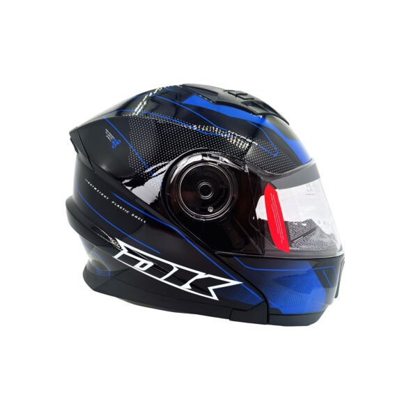 CASCO CONVERTIBLE JH901 NEGRO/AZUL BRILLANTE TALLA M