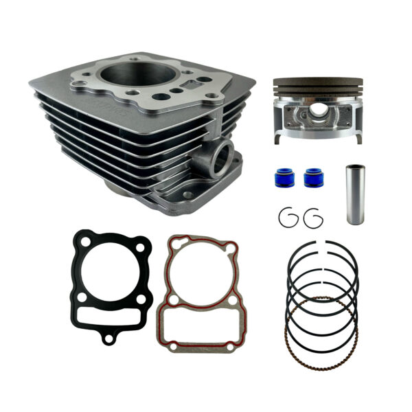 CILINDRO COMPLETO 196cc /INC. KIT CG / SKR200S  P:15 (PISTON PLANO)