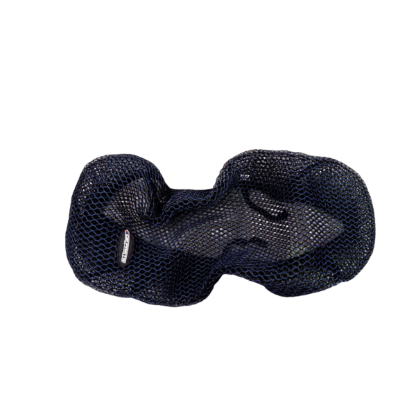 FORRO DE ASIENTO/AZUL+NEGRO/HUECO GRANDE