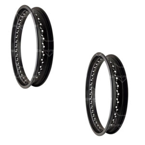 ARO METALICO NEGRO 1.85x17 CAFE RACER 170/LEMANS200