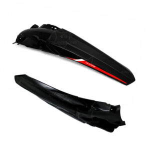 GUARDAFANGO POSTERIOR NEGRO ROJO